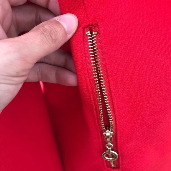 Ellen Tracy Red & Gold Jacket - Picture 9 of 12